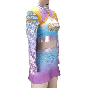 Traje de Majorette Profesional Personalizado, Spandex/Poliéster, Costuras Premium, Comodidad Duradera para Actuaciones en Escenario de Mujeres Adultas - Product Image 5