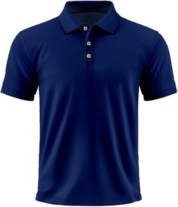 Camiseta de Golf Casual para Hombre, 100% Algodón, Manga Corta, Tejido Antiarrugas, Transpirable, con Logotipo Personalizado ODM, 220 Gramos - Product Image 5