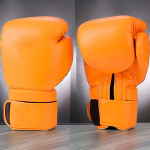 Gants d'entraînement professionnels en cuir véritable, différentes couleurs disponibles, pour usage sportif, gants de boxe RL-BG-43 - Product Image 1