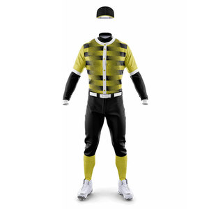 Lightweight Uniform 100% Polyester 300 Gsm Sportswear Uniform <b>Baseball</b> Training Wear Suit Custom Logo Teamwear Plain Uniform - Product Image 6