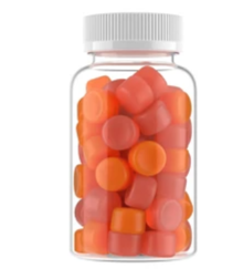 Gummies de magnésium 100 % pur et naturel, extraits végétaux cultivés en pleine nature, qualité alimentaire, emballage en bouteille, complément alimentaire - Product Image 2