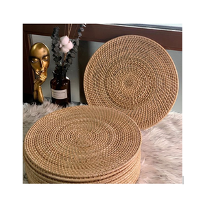 Rustic Handmade Rattan Placemat | Durable & Easy to Wash | Everyday <b>Mat</b> for Breakfast & <b>Dinner</b> - Product Image 3