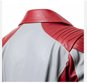High Quality Custom Made Genuine Cowhide Leather <b>Motorcycle</b> <b>Jacket</b> Abrasion Windproof Resistant Racing Jersey Plus Size - Product Image 6