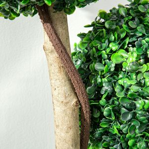 Albero Artificiale in Vaso per Interni/Esterni, Topiaria a 3 Sfere in Bosso con Design Elegante, Piante Finte di Qualità per Uso Domestico - Product Image 4