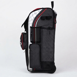 Sac de sport rapide personnalisé pour équipes de baseball et softball avec compartiment à chaussures, design à roulettes, support de batte, crochet pour casque, capacité 30-40L - Product Image 3