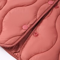 Parka Tejida con Costuras Onduladas Finas, Abrigo Cálido de Invierno con Cremallera, Retención de Calor Suave y Constante, Ropa de Mujer Moderna para Uso Diario