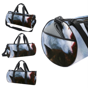 Bolsa Deportiva Unisex Galaxy de Poliéster con Patrón Geométrico, Cierre de Cremallera, Asa Suave, Capacidad de 20L, Correa Ajustable, para Gimnasio, Fitness y Uso Casual - Product Image 2