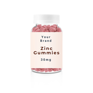 Complément alimentaire de qualité supérieure à saveur naturelle d'origine américaine, gommes au zinc (30 mg) en forme de baie, usage quotidien - Product Image 1