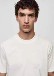 New Arrival <b>Men's</b> White O-Neck Short Sleeve T-Shirt Regular Fit Casual Jersey Cotton Solid Color Blank Design - Product Image 6