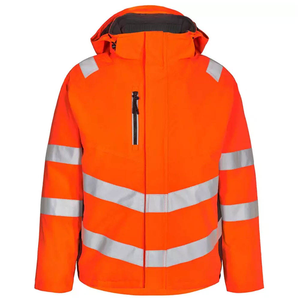 Veste de sécurité réfléchissante pour la construction, 100% polyester Ripstop, 280 GSM, vêtements de travail durables, haute visibilité, marché américain - Product Image 3
