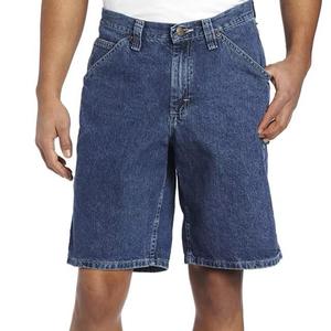Shorts en jean amples et déchirés pour homme, style streetwear, avec logo personnalisé, coupe large et décontractée, pour l'été - Product Image 1