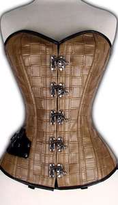 Corsets pour femmes, sexy, gainants, modernes, en cuir, pour grandes tailles, respirants - Product Image 5