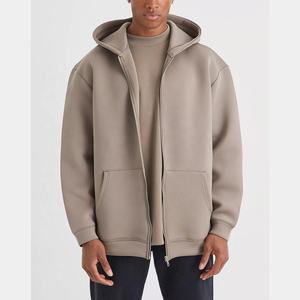 Sudadera con Capucha de Invierno de Lujo para Hombre, Corte Regular, con Cremallera, de Poliéster/Nailon, Estilo Urbano Personalizado, Gruesa - Product Image 1