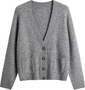 Pull élégant à col en V orné de perles, respirant, pour femme, tricot décoratif chic, idéal pour invitées de mariage - Product Image 1