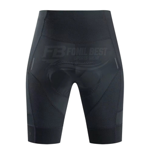 Men's Front Logo Biker Shorts-100% Cotton Canvas Breathable <b>Elastic</b> Waist Mid Rise Custom Design OEM Service - Product Image 2