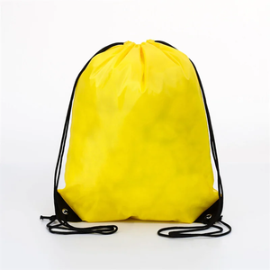 Custom Portable Polyester Drawstring Bag for Gym Sports <b>Adjustable</b> <b>Strap</b> Multi-Functional Travel Outdoor Sports - Product Image 3