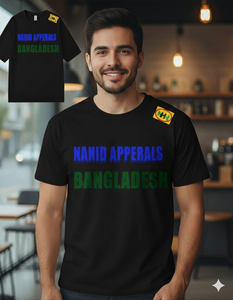 Camiseta para Hombre, Corte Holgado, Camiseta de Algodón de Peso Medio, Camiseta de Algodón Grueso para Hombre, de Fábrica en Bangladesh - Product Image 6