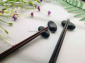Traditional Japanese Style <b>Wooden</b> Chopsticks, Natural Grain Finish, Elegant Design for Asian Cuisine - Product Image 6