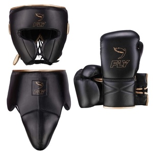 Precio al por mayor RTS, conjunto de boxeo FLY de alta calidad con cuero vacuno puro, conjunto profesional para entrenamiento y sparring AS-SP-03 - Product Image 1