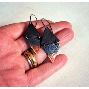 Bijoux de luxe écologiques de qualité supérieure, fabriqués à la main, modèle 9, en cuivre et laiton durables, pour les occasions spéciales, design exclusif - Product Image 3