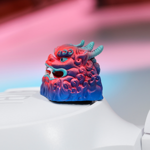 คีย์แคปอนิเมะลึกลับ, คีย์แคปงานฝีมือแบบกำหนดเอง, คีย์แคปอนิเมะน่ารัก, คีย์แคปสีเขียว, ชุดคีย์แคป, คีย์แคปเรซิ่น - Product Image 3