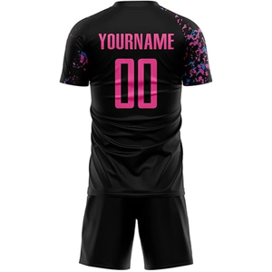 Tenues de football personnalisées par sublimation de qualité supérieure, nouvelle collection, hauts verts très respirants avec impression de logo - Product Image 3