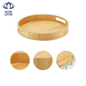 Bandeja de Servir de Madera Ecológica, Moderna y de Alta Calidad, Tabla de Almacenamiento, Plato para Bebidas y Té, Uso en Fiestas, Precio al por Mayor - Product Image 1