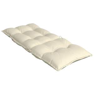Ensemble de 4 coussins lombaires et coussins d'assise pour chaise à dossier haut, couleur crème - Product Image 5