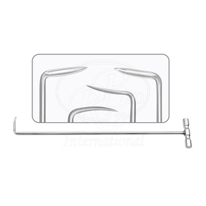 Elevador de Fragmentos Molares Extendido, Juego de 4 Piezas de Acero Inoxidable, 20 Pulgadas con Hoja de 3 Pulgadas, Herramienta Dental Equina - Product Image 1