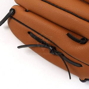 Guantes de béisbol de alto rendimiento para hombre, de cuero transpirable con interior suave para sesiones de práctica de béisbol profesional - Product Image 5