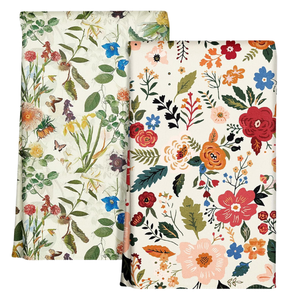 100% Polyester Eco-Friendly Rectangle <b>White</b> Tea <b>Towel</b> Sublimation Blank 16*24 Waffle Microfiber Hand <b>Towel</b> Kitchen Use - Product Image 6