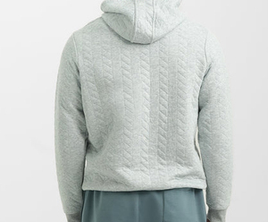 Sweat-shirt à capuche personnalisé pour homme, mélange de coton, pull-over uni, sweat-shirt d'hiver de qualité supérieure, respirant - Product Image 2