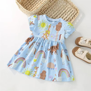 Vestido de Cumpleaños para Niñas, Diseño Floral Bonito, Fabricante Mayorista, Vestido de Invierno de Manga Larga para Niñas, Vestido Cálido y Cómodo - Product Image 3