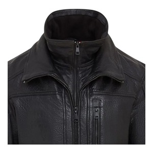 Chaqueta de Motociclista de Cuero Genuino Premium para Hombre, Ropa Exterior Vintage para Motociclismo, Servicio de Muestras de Fábrica OEM ODM Disponible - Product Image 6