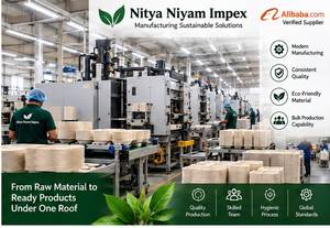 Contenant alimentaire jetable en bagasse de canne à sucre avec couvercle, design minimaliste en forme de coquille, 9x9 pouces - Product Image 6