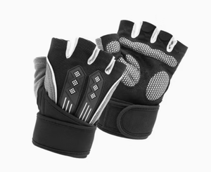 Guantes Deportivos de Medio Dedo Personalizados de Marca, Económicos, Unisex, Ligeros, de Nailon, para Ciclismo, Fitness, Gimnasio, Ejercicio - Product Image 1