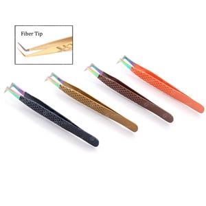 Ensemble de pincettes d'extension de cils de vente chaude pour le volume 3D 6D et les cils individuels disponibles en différentes couleurs - Product Image 4