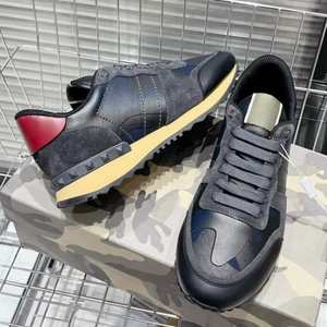 Zapatos de diseñador de lujo - Zapatos deportivos casuales de cuero transpirable para hombre, estilo para caminar - para mujer - Product Image 3