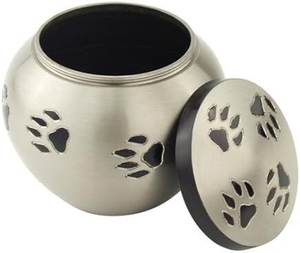 Hot Selling Brass Pet Cremation Urns Funeral Urns <b>For</b> Cat and Dog <b>Ashes</b> Handmade Burial Urns - Product Image 1