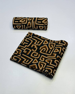 Tela africana personalizada con estampado de cera Ankara 100% algodón, estampado holandés de Mozambique para prendas de vestir, confección de vestidos, acolchados y proyectos de bricolaje. - Product Image 2