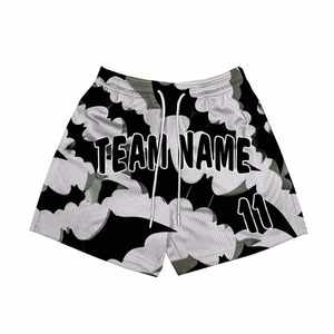 Shorts en mesh sublimé à séchage rapide pour femmes, 250 GSM, double couche, pour le basketball, shorts pour femmes - Product Image 1