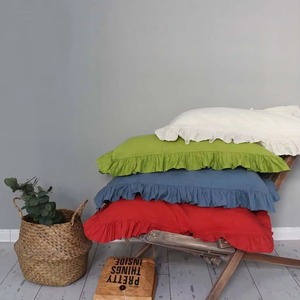 Funda de Almohada Reversible de Lino, Color Personalizable, Fundas de Almohada para Hospital y Hotel - Product Image 6