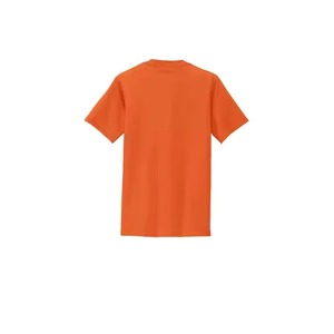 เสื้อยืดคอตตอนคุณภาพสูงสำหรับผู้ชาย เสื้อยืดเปล่าเรียบง่ายทรงโอเวอร์ไซส์ ปักลาย เสื้อผ้าผู้ชาย - Product Image 4
