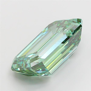 Diamante esmeralda de alta calidad cultivado en laboratorio, verde intenso, certificado por IGI, corte excelente, CVD, piedra suelta para la fabricación de joyería personalizada. - Product Image 2