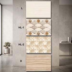 Class 1 White Fish Scale Kitchen Villa Interior Glossy Glazed Ceramic <b>Wall</b> Tiles 200x300mm Vistaar Brand - Product Image 5