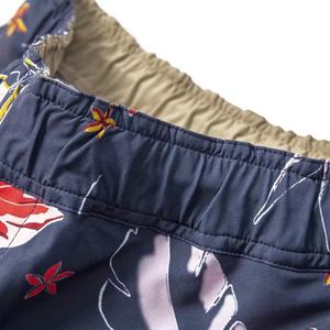 Venta al por mayor 100% poliéster hombres corto más nuevo estampado Floral Streetwear estilo cómodo bolsillo corto deportivo gran oferta Casual - Product Image 6