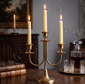 Decorative Metal <b>Candelabra</b> For Party Tables With Elegant Shape And Stylish Design For Perfect Candle Arrangement - Product Image 1