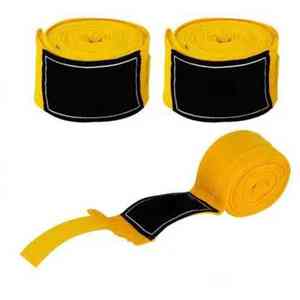 Vendas de algodón acolchadas para boxeo, MMA, artes marciales, kickboxing, vendas de velocidad, vendas internas fáciles de colocar - Product Image 3