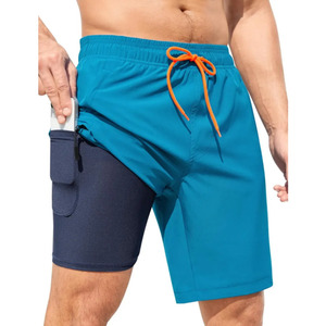 Short à séchage rapide hommes plage Shorts de bain grande taille imprimé imperméable natation maillots de bain maillot de bain hommes vente entière - Product Image 2