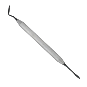 2 Periotomes antérieurs noirs en acier inoxydable revêtu de noir, instrument chirurgical d'extraction dentaire, outil de précision - Product Image 2